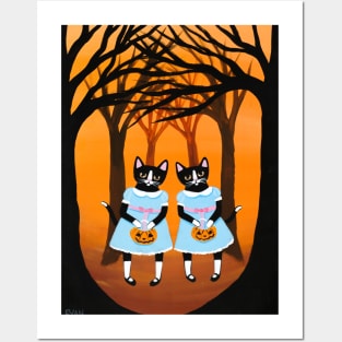 The Halloween Twins Posters and Art